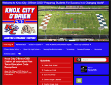 Tablet Screenshot of knoxcityschools.net